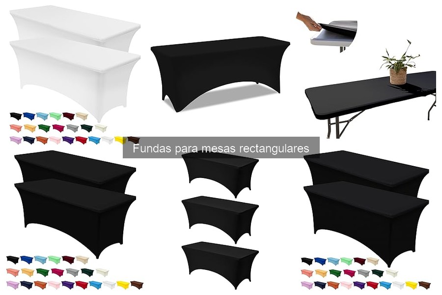 Guía de compra de fundas para mesas rectangulares