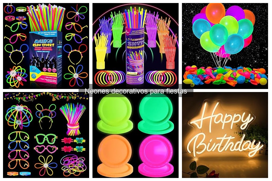 Guía de compra de neones decorativos para fiestas