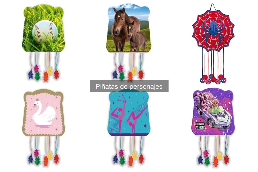 Guía de compra de piñatas de personajes para fiestas