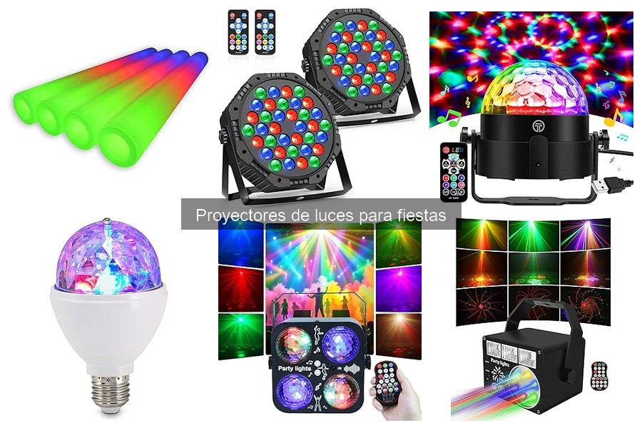 Guía de compra de proyectores de luces para fiestas