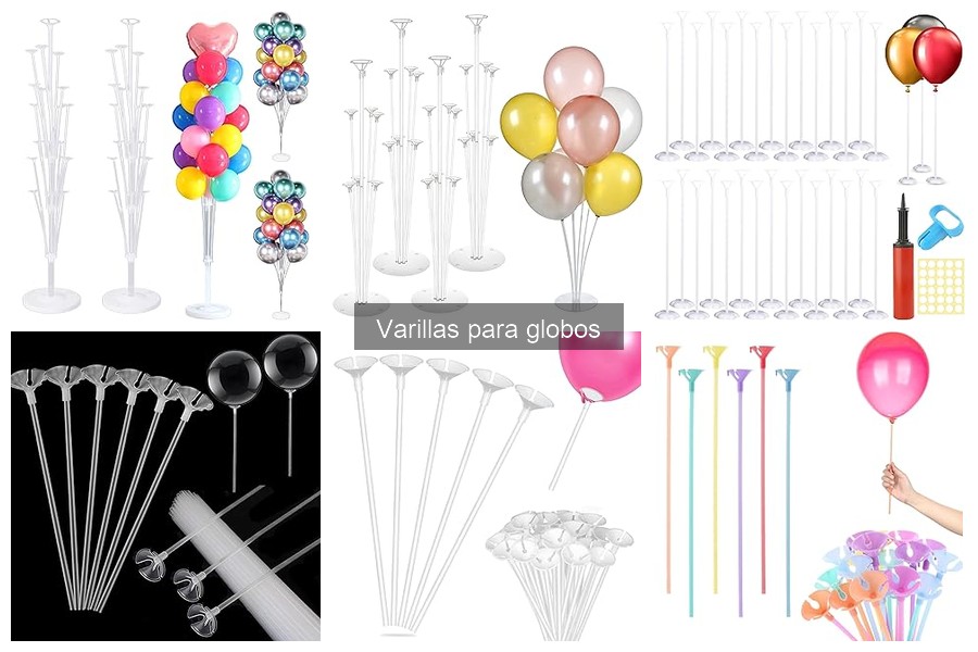 Guía de compra de varillas para globos: 3 consejos clave