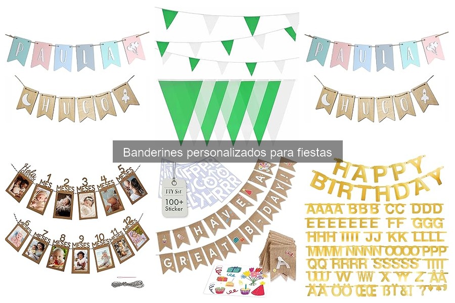 Guía para Elegir Banderines Personalizados para Fiestas