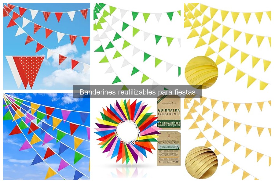 Guía para Elegir Banderines Reutilizables para Fiestas