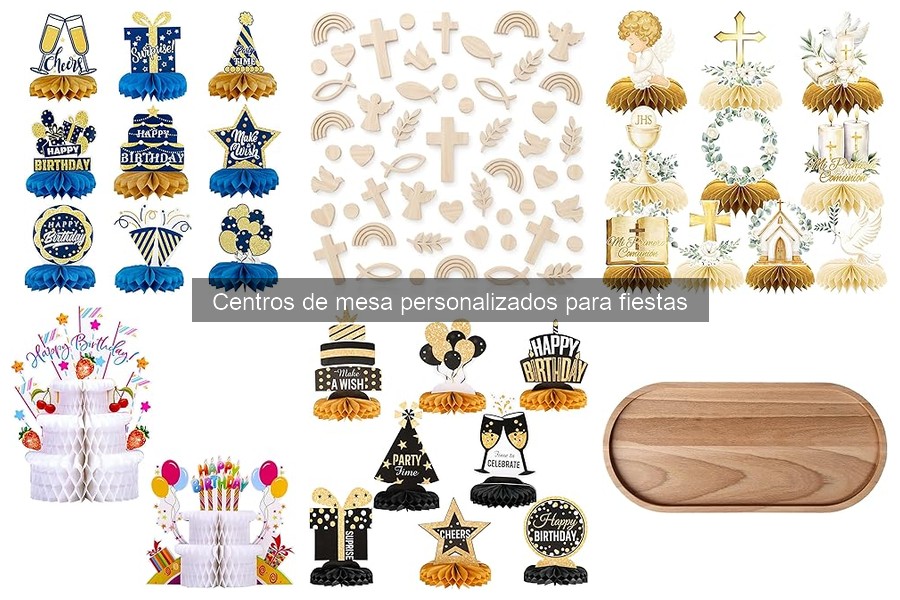 Guía para Elegir Centros de Mesa Personalizados para Fiestas