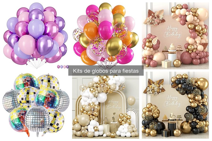 Guía para Elegir el Mejor Kit de Globos para Fiestas