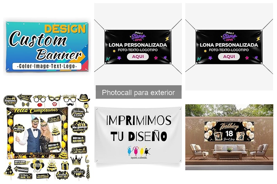 Guía para elegir el mejor photocall para exterior
