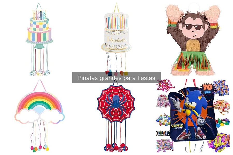 Guía para elegir la piñata grande adecuada para tu evento