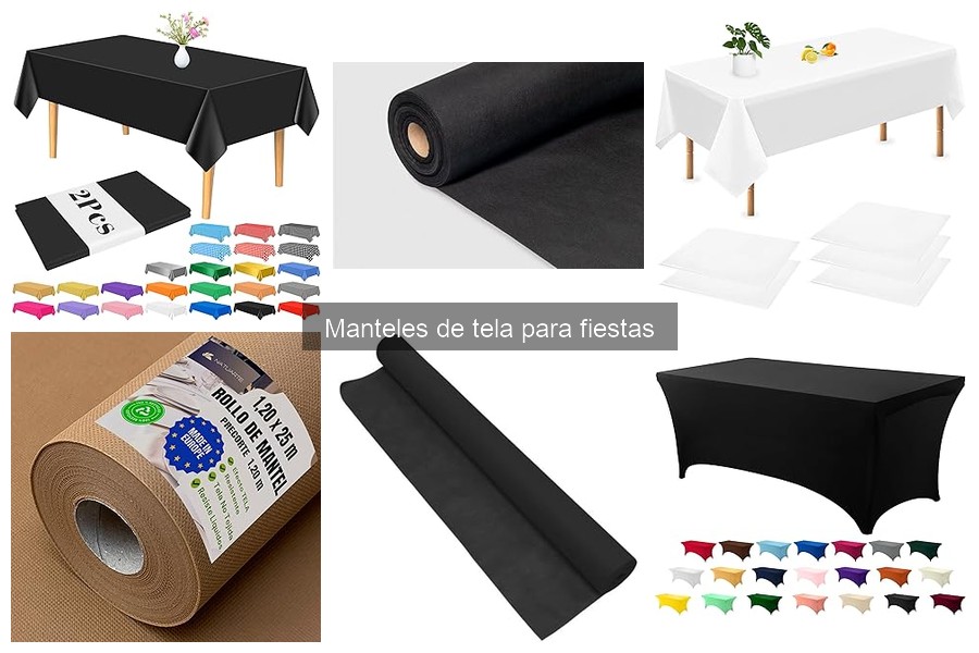Guía para Elegir Manteles de Tela para Fiestas