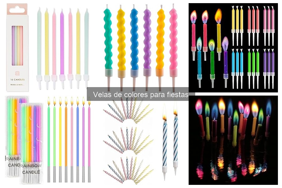 Guía para Elegir Velas de Colores según tu Fiesta