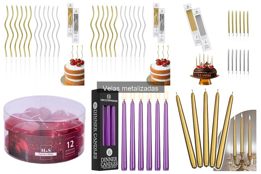 Guía para Elegir Velas Metalizadas Perfectas para Tus Eventos