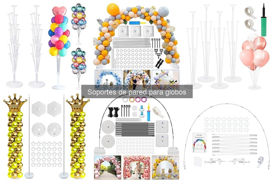 Guía para Instalar Soportes de Pared para Globos