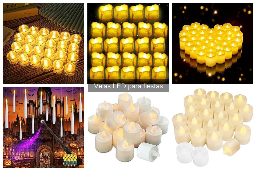 Guía para Instalar y Usar Velas LED en Fiestas de Forma Segura