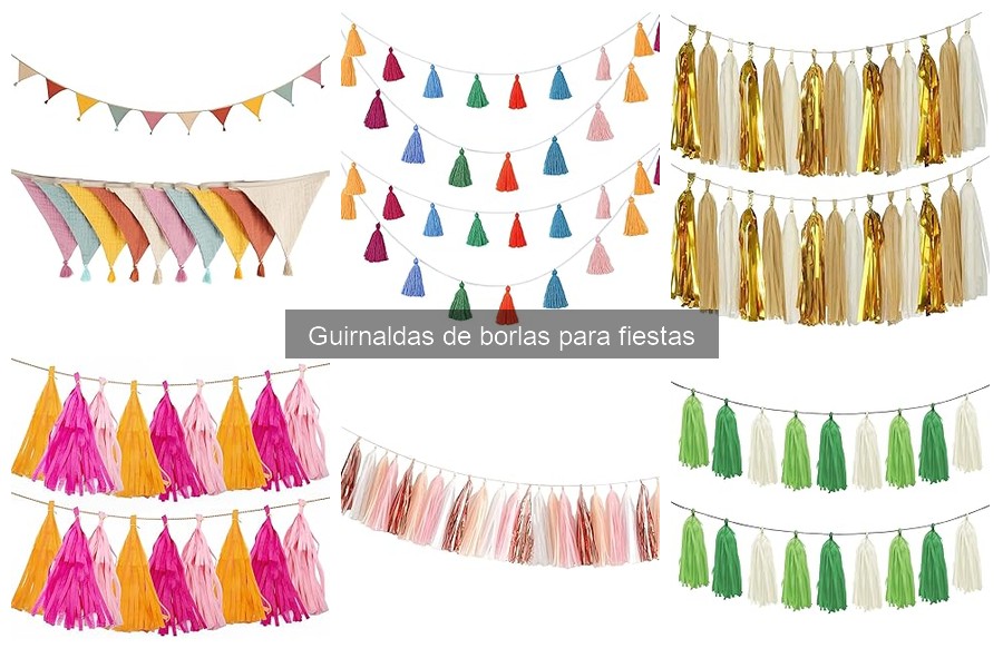 Guirnaldas de Borlas Económicas: Dónde Comprarlas