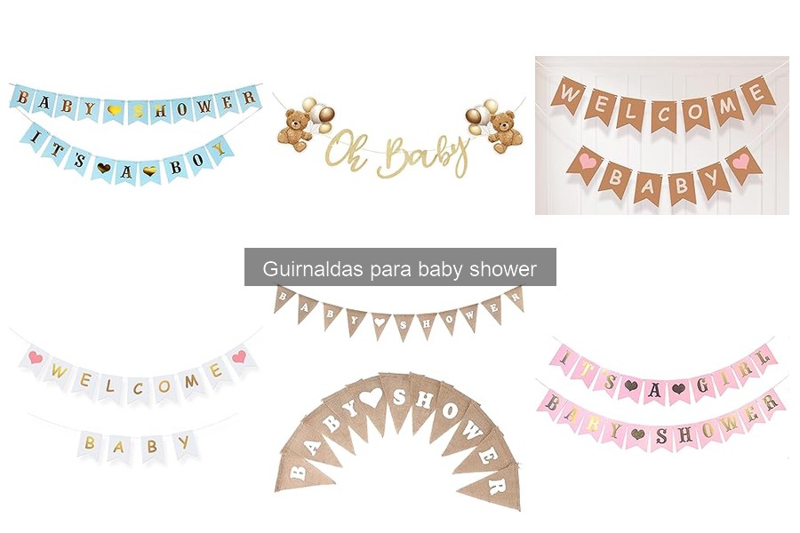 Guirnaldas para Baby Shower: ¿Qué son y cómo usarlas?