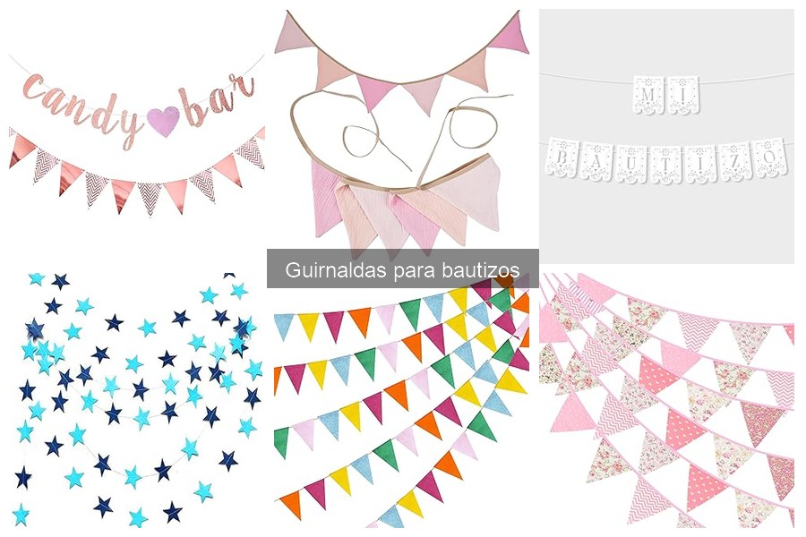Guirnaldas para Bautizos: Precios y Opciones a Considerar