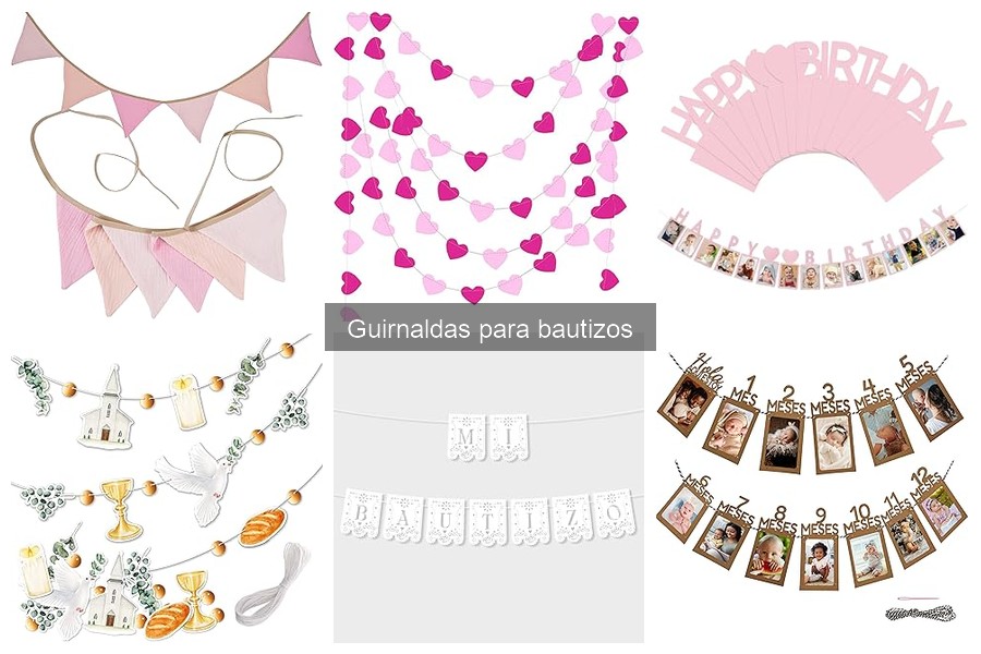 Guirnaldas para Bautizos: ¿Qué Son y Su Importancia?