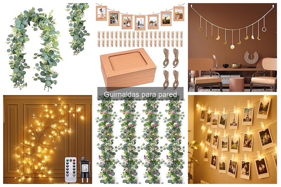 Guirnaldas para pared: ¿Qué son y cómo se utilizan?
