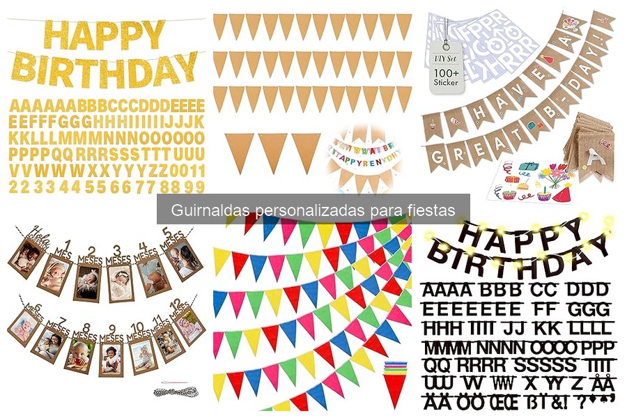 Guirnaldas Personalizadas para Fiestas: ¿Qué Son y Cómo Usarlas?
