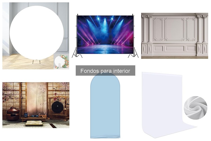 Ideas creativas con fondos para interior en tus eventos