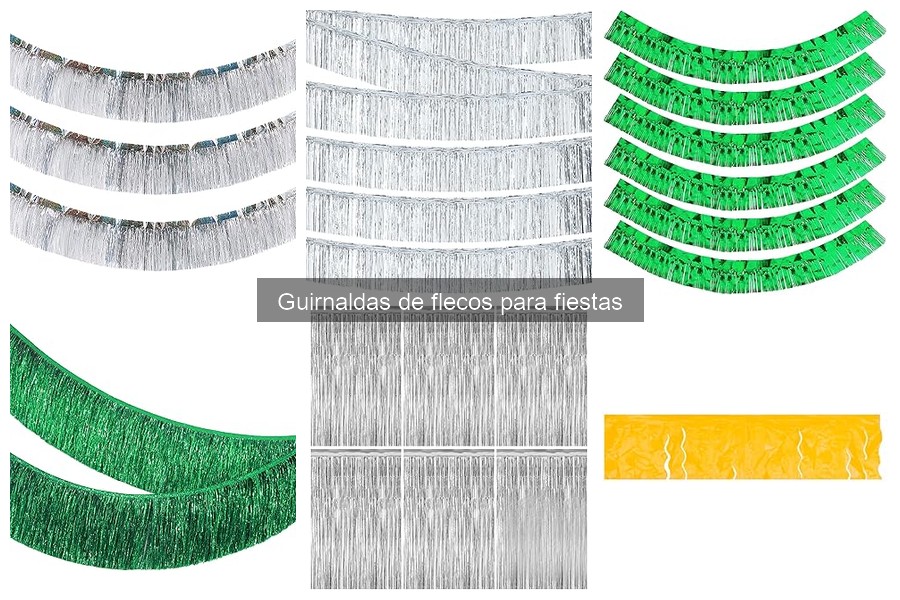 Ideas Creativas con Guirnaldas de Flecos para Fiestas