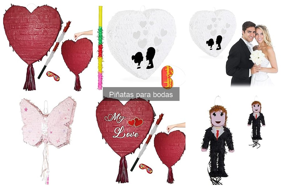 Ideas creativas con piñatas para bodas inolvidables