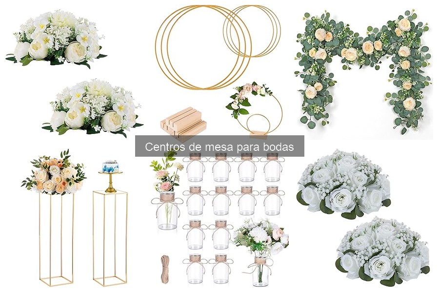 Ideas Creativas de Centros de Mesa DIY para Bodas