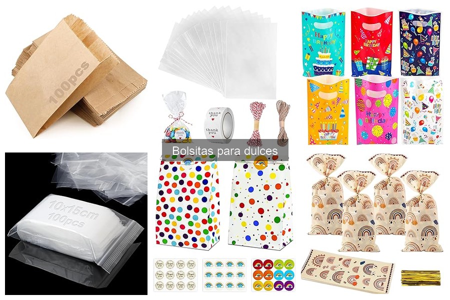 Ideas creativas para bolsitas de dulces en fiestas