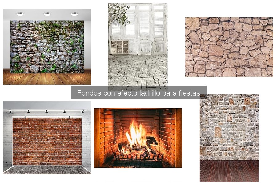 Ideas creativas para decorar con fondos de ladrillo