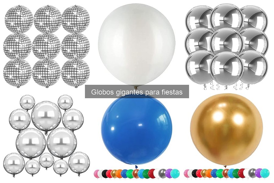 Ideas creativas para decorar con globos gigantes en fiestas