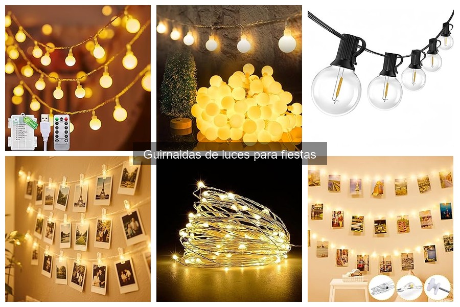 Ideas creativas para decorar con guirnaldas de luces