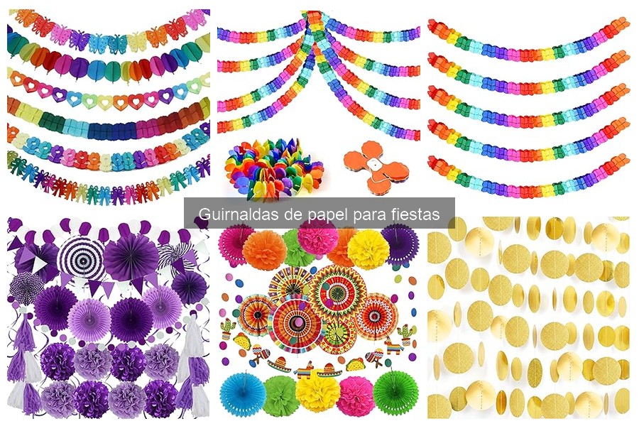 Ideas creativas para decorar con guirnaldas de papel