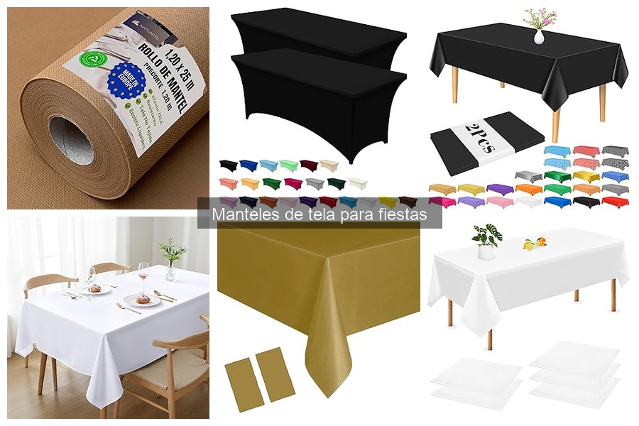 Ideas creativas para decorar con manteles de tela