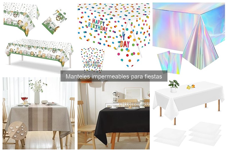 Ideas Creativas para Decorar con Manteles Impermeables