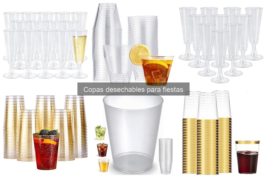Ideas creativas para decorar copas desechables en fiestas
