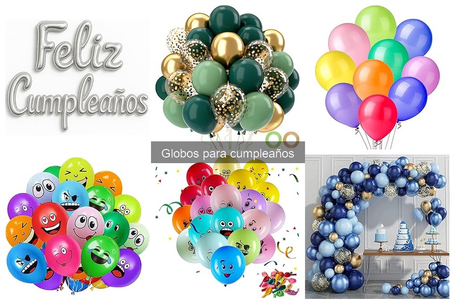 Ideas creativas para decorar cumpleaños con globos
