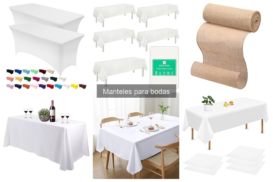 Ideas Creativas para Decorar Mesas de Boda con Manteles