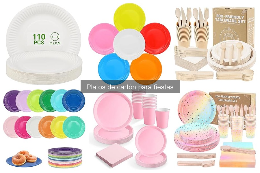Ideas creativas para decorar platos de cartón en fiestas