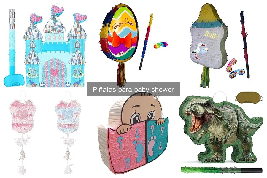 Ideas Creativas para Llenar una Piñata de Baby Shower