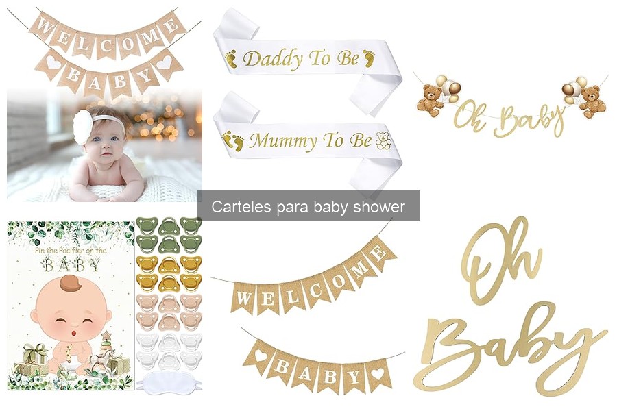 Ideas Creativas para Personalizar Carteles de Baby Shower