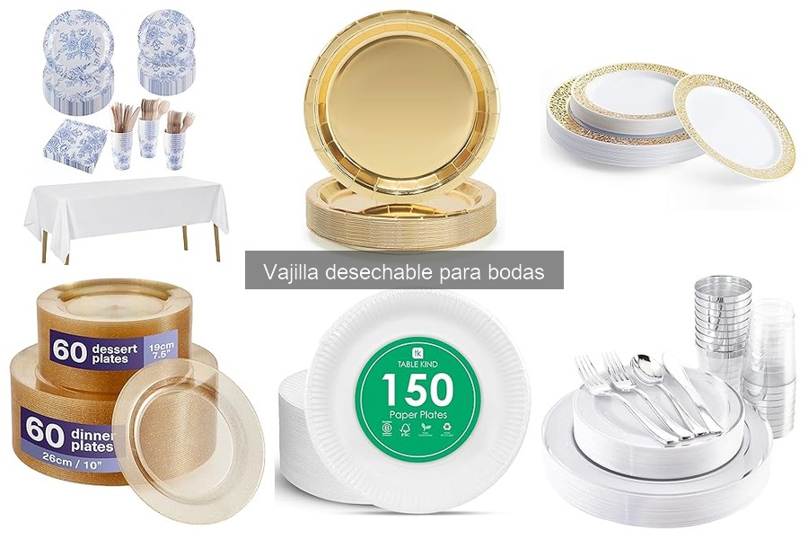 Ideas Creativas para Presentar Vajilla Desechable en Bodas