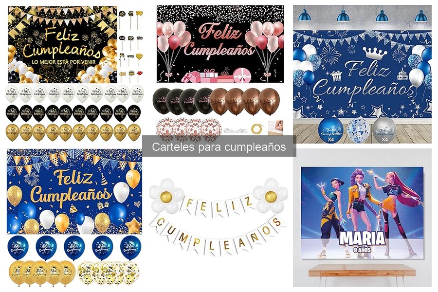 Ideas Creativas para Usar Carteles de Cumpleaños en Fiestas