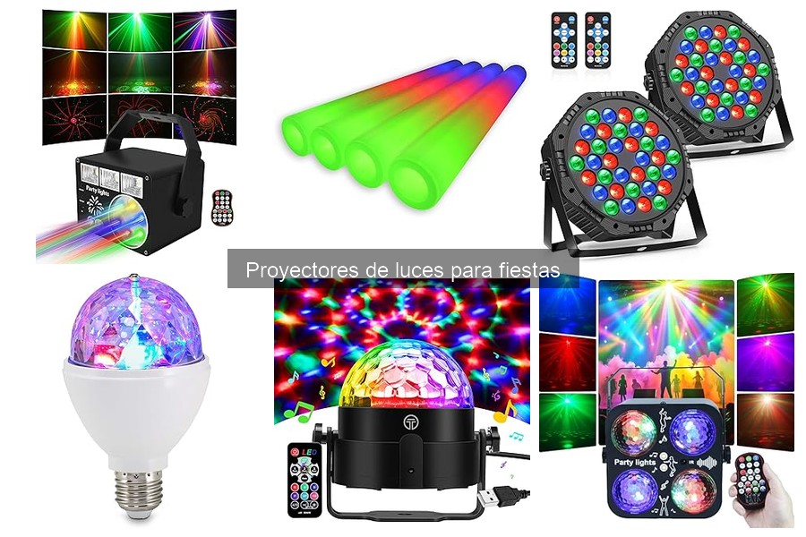 Ideas creativas para usar proyectores de luces en fiestas