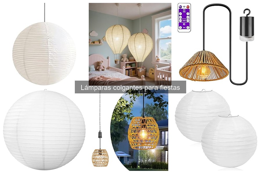 Inspiración para Decorar Eventos con Lámparas Colgantes
