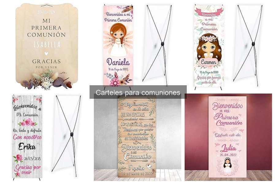 Inspírate: Diseña Carteles Creativos para Comuniones