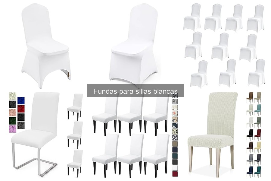 Instalación de fundas para sillas blancas: guía paso a paso