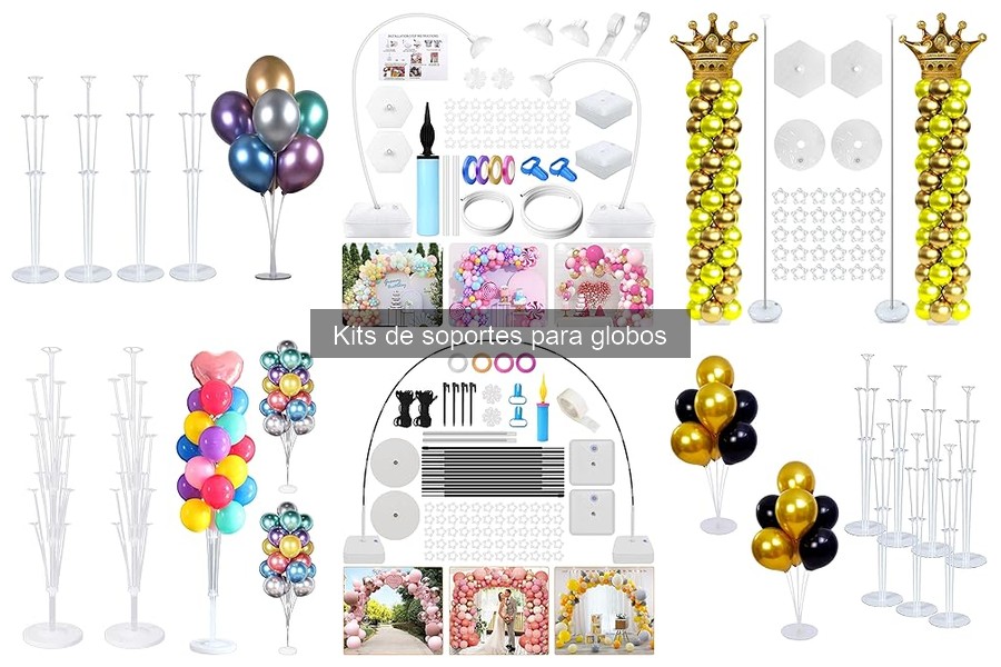 Kits de Soportes para Globos para Bodas y Cumpleaños