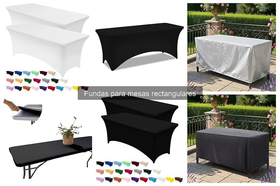 Las mejores fundas para mesas rectangulares a buen precio