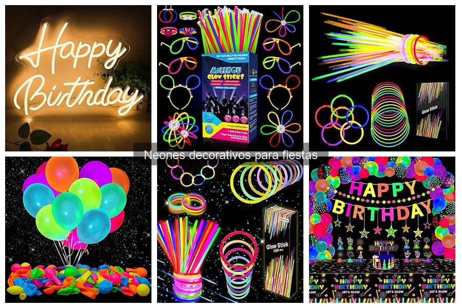 ** Las Mejores Ofertas en Neones Decorativos para Fiestas
