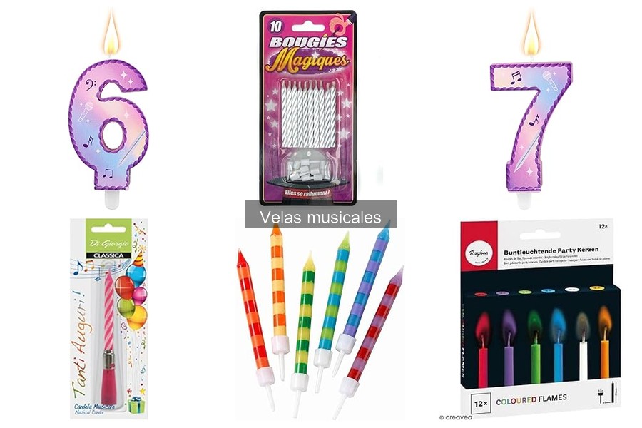 Las mejores velas musicales para cada edad y temática