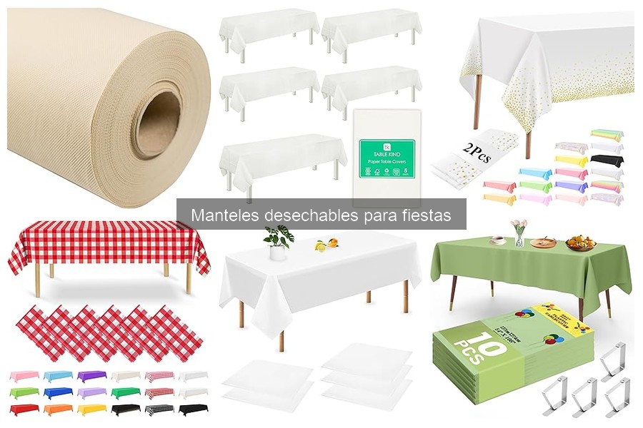 Los mejores lugares para comprar manteles desechables económicos
